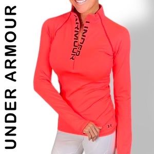 Under Armour Women's Cozy ½ Zip T-Shirt, Brilliance XS NWT